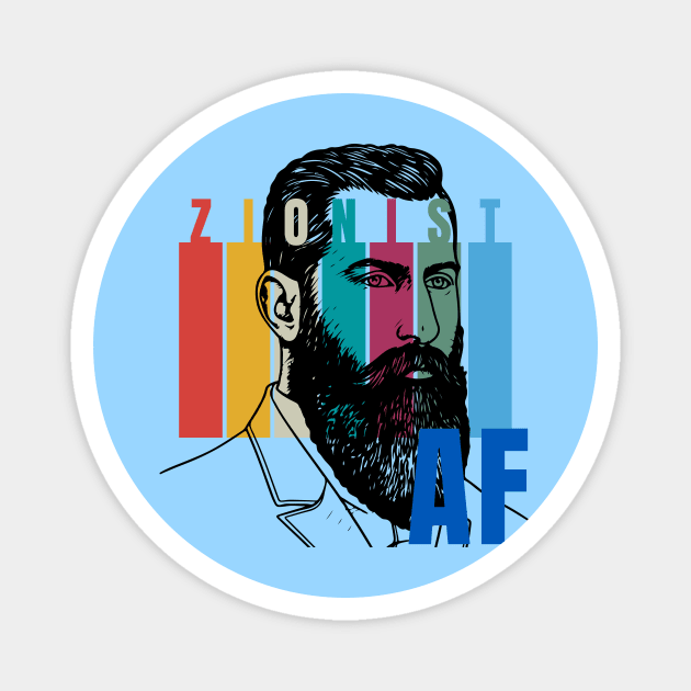 Zionist AF Magnet by Uri Zehavi